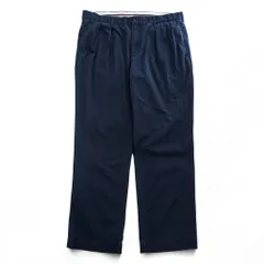 POLO GOLF Ralph Lauren 90年代 ヴィンテージ 2タック ワイド チノパンツ L ネイビー プリーツ FAIRWAY FIT PANT