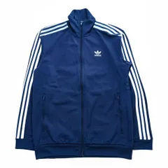 adidas originals ベッケンバウアー トラックジャケット ジャージ M ブルー スタンドカラー トレフォイル 3ストライプス DV1522