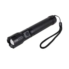 新着商品 エルパ(ELPA) LED懐中電灯 650ルーメン 高輝度 爆光 明るい 乾電池式 電池残量表示機能 防水 IPX4 アルミライト 強力 防災 災害 停電 アウトドア キャンプ 登山 釣り 現場 作業 シルバー ハンドストラップ付 DOP-EP560