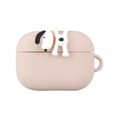 新品 グルマンディーズ ピーナッツ AirPods Pro(第2世代)/AirPods Pro 対応 シリコンケース ぶら下がり SNGG-39B