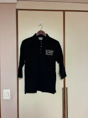 ワコマリア レタリング 7分 ポロ Tシャツ