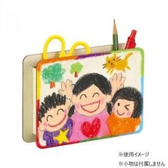 Artec 木製小物入れL判 白色シート付き 21193