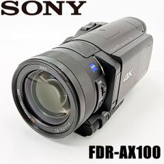 即日発送】極美品 SONY 4K FDR-AX40 64GB バッテリー2個 - メルカリ