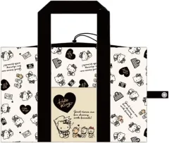 【中古】バッグ ハローキティ(モノトーン) 保冷保温ショッピングバッグ 「サンリオキャラクターズ」