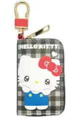 【中古】収納・携帯用アイテム ハローキティ(フェイス) スマートキーケース ブラック 「サンリオキャラクターズ」