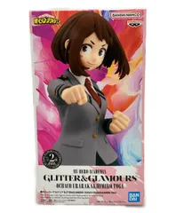 美品 バンダイ 僕のヒーローアカデミア GLITTER&GLAMOURS 麗日お茶子 フィギュア