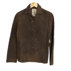 ミッシェルクラン MICHEL KLEIN ピッグレザージャケット レディース JPN：38 