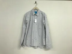 新品未使用本物グラビスGRAVISコットン刺繍柄長袖シャツメンズサーフアメカジワークミリタリーストリートスケータービジネススーツモードゴルフグレーXLのサムネイル