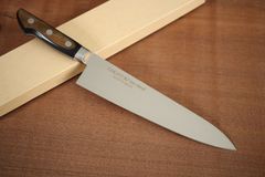 包丁 都 牛刀 AUS8 ダマスカス 積層強化木柄 210mm 37 - メルカリ