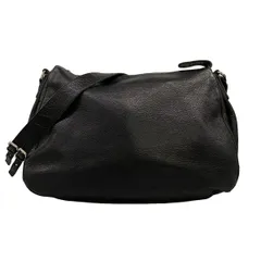 PRADA(プラダ) ショルダーバッグ - 黒 レザー