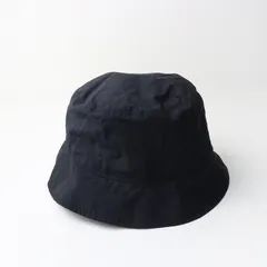 キジマタカユキ KIJIMA TAKAYUKI ナイロンバケットハット 2＼ブラック 帽子【2400014924923】