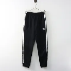 アディダス adidas 3ストライプ サイドライン トラックパンツ S ブラック┃ジャージ ボトムス【2400014921366】