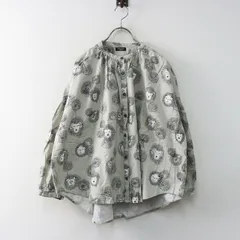 マーブルシュッド marble SUD たてがみ アニマルプリント ブラウス ｜ベージュ系 トップス シャツ【2400014912173】のサムネイル