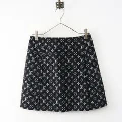 人気アイテム JPタグ LOUIS VUITTON ルイヴィトン モノグラム マルタンガール ミニ スカート 36 ブラック //【2400014942750】のサムネイル