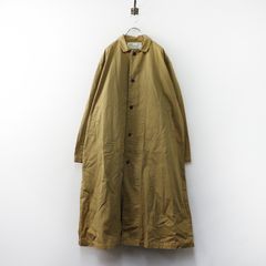 tumugu ツムグ モールスキン オーバー サイズ ダブル ロング コート 