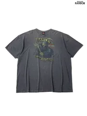 古着 HARLEY DAVIDSON ハーレーダビッドソン バックプリント コットン 半袖 Ｔシャツ グレー (ttu2505031)