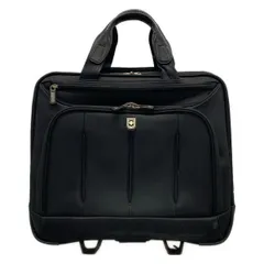 VICTORINOX(ヴィクトリノックス) キャリーバッグ - 黒 TSAなし/本体ダイヤルロックなし レザーのサムネイル