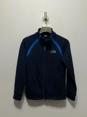 THE NORTH FACE ザノースフェイス ネイビー ブルゾン 起毛 ジャケット キッズ 140サイズ