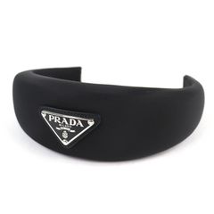 プラダ PRADA カチューシャ 黒 ブラック 11H020 - メルカリ