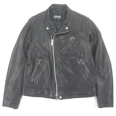 Schott セミダブル ライダースジャケット ラムレザー 羊革 - メルカリ