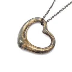 TIFFANY&Co.(ティファニー) ネックレス オープンハート シルバー