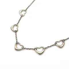 TIFFANY&Co.(ティファニー) ネックレス オープンハート シルバー