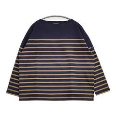 フランス製ビンテージLe Minorルミノア白黒ボーダーTシャツ古着メンズ3 