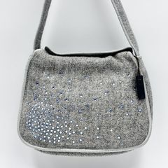 GUCCI（グッチ）GGキャンバス スネーク刺繍 ショルダーバッグ ベージュ ブルー レザー 斜め掛け ユニセックス 87771-520981【中古】 GUCCI - GUCCI（グッチ）GGキャンバス スネーク刺繍 ショルダーバッグ