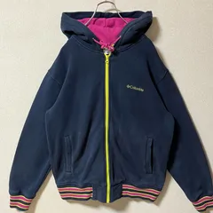 Columbia コロンビア ワンポイント刺繍ロゴ ジップアップパーカーのサムネイル
