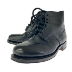 美品　LE SOUK ルスーク ＊ パンツスーツ 38 黒 ストライプ Le souk ルスーク 毛 ストライプ スラックス パンツ size38/黒