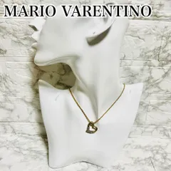 MARIO VARENTINO マリオバレンチノ ハート型ネックレス ゴールドのサムネイル