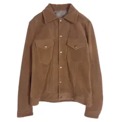 BEAMS ビームス 11-18-3913-343 PLUS プラス JOHNSON LEATHER製 USA製 スエード トラッカー ジャケット ブラウン系 M【中古】 BEAMS ビームス 11-18-3913-343 PLUS プラス JOHNSON LEATHER製 USA製