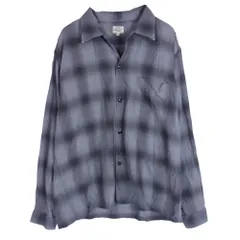 GOLD ゴールド GL29646 東洋エンタープライズ COTTON SILK NEL CHECK OPEN SHIRT コットン シルク ネルチェック オープンシャツ グレー系 M【中古】のサムネイル