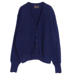 70s JC Penney ネイビー カーディガン XL グランジ ヴィンテージ 