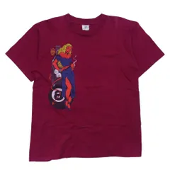 90s USA製 Frank Kozik 8ball  Winterlandタグ 半袖 Tシャツ エンジ系 L【中古】 90s USA製 Frank Kozik 8ball Winterlandタグ 半袖 Tシャツ エンジ系 L