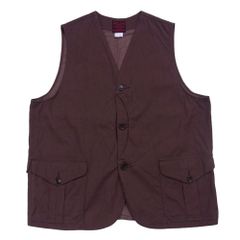 美品】ワーカーズ WORKERS クルーザーベスト サイズ38 オリーブ - メルカリ