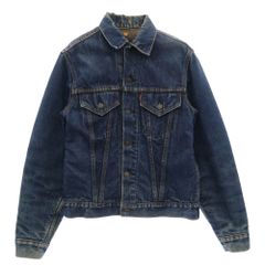 60s-70s ビンテージ 濃紺 levi's 70505 bigE イエロー - メルカリ