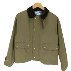 デッサン Dessin 裏地チェック 比翼ジップ コーデュロイカラー ジャケット レディース JPN：1 のサムネイル