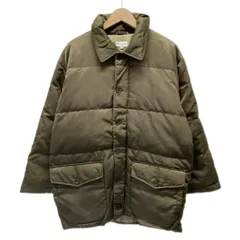 【中古】　Paul Smith　ダウンジャケット　ナイロンジャンパー　アウター　フルジップ　襟　無地　サイドポケット　日本製　古着　/1587