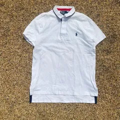 ポロ（POLO RalphLauren）白 カラーTシャツ