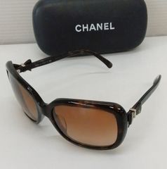CHANELシャネル 5171-Aココマークサングラス グラデーションブラウン系