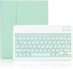 iPad10.2 キーボードケース ミントグリーン