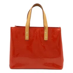 LOUIS VUITTON ルイ ヴィトン モノグラムヴェルニ リードPM ハンドバッグ ミニトートバッグ ルージュ 赤 レッド M91088