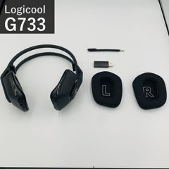 Logitech G Wireless Gaming Headset G733 LIGHTSPEED 7.1ch with Microphone, Lightweight, USB Receiver, LIGHTSYNC, RGB, PS5, PS4, PC, Windows, Mac, G733-BK Headphones, Black