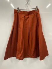 ピ826⚫︎ZARA BASIC CLLECTION⚫︎ザラベーシックコレクション⚫︎スカート⚫︎フレア⚫︎膝丈⚫︎レディース⚫︎sizeS⚫︎赤