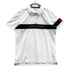 サイズ：LL TOMMY HILFIGER GOLF トミー ヒルフィガーゴルフ  半袖ポロシャツ  ホワイト系 [240101633641] ゴルフウェア レディース ストスト
