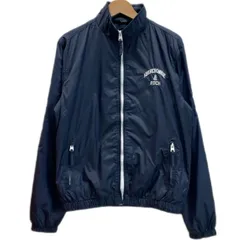 【中古】　Abercrombie＆Ficth　ナイロンジャンパー　アウター　ハイネック　フルジップ　ブランドロゴ　刺しゅう　アメカジ　古着　/1584