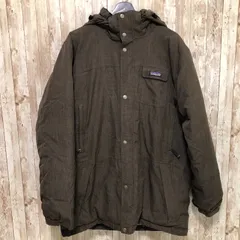 タ　パタゴニア（Patagonia）　ダウンジャケット　ブラウン系　M　【訳アリ】