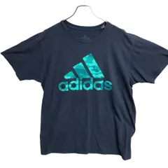 アディダス　メンズTシャツ　黒　L　ビッグロゴ　GO-TO　ストリート【4121