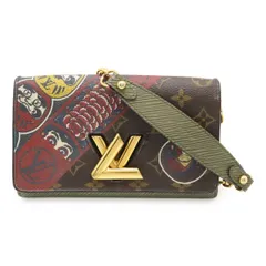 LOUIS VUITTON ルイ ヴィトン モノグラム エピ ポルトフォイユ ツイスト チェーン ショルダーバッグ 長財布 山本寛斎コラボ ダルマ 歌舞伎 M67270